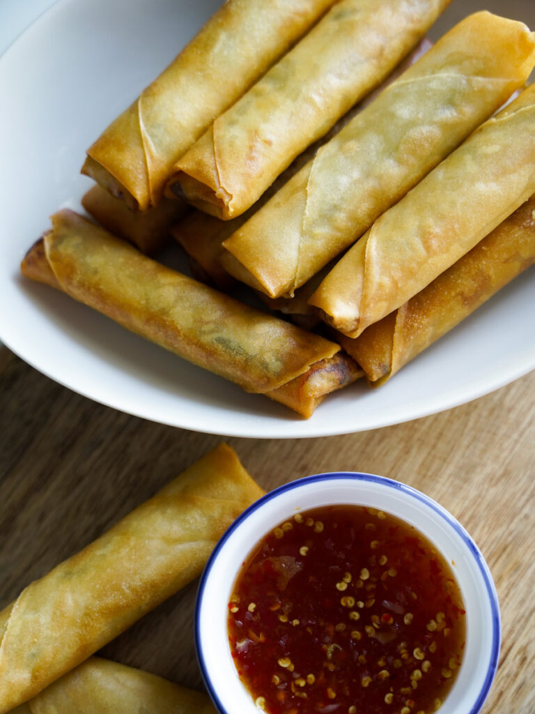 Chinese Spring Rolls (Homemade Egg Rolls)