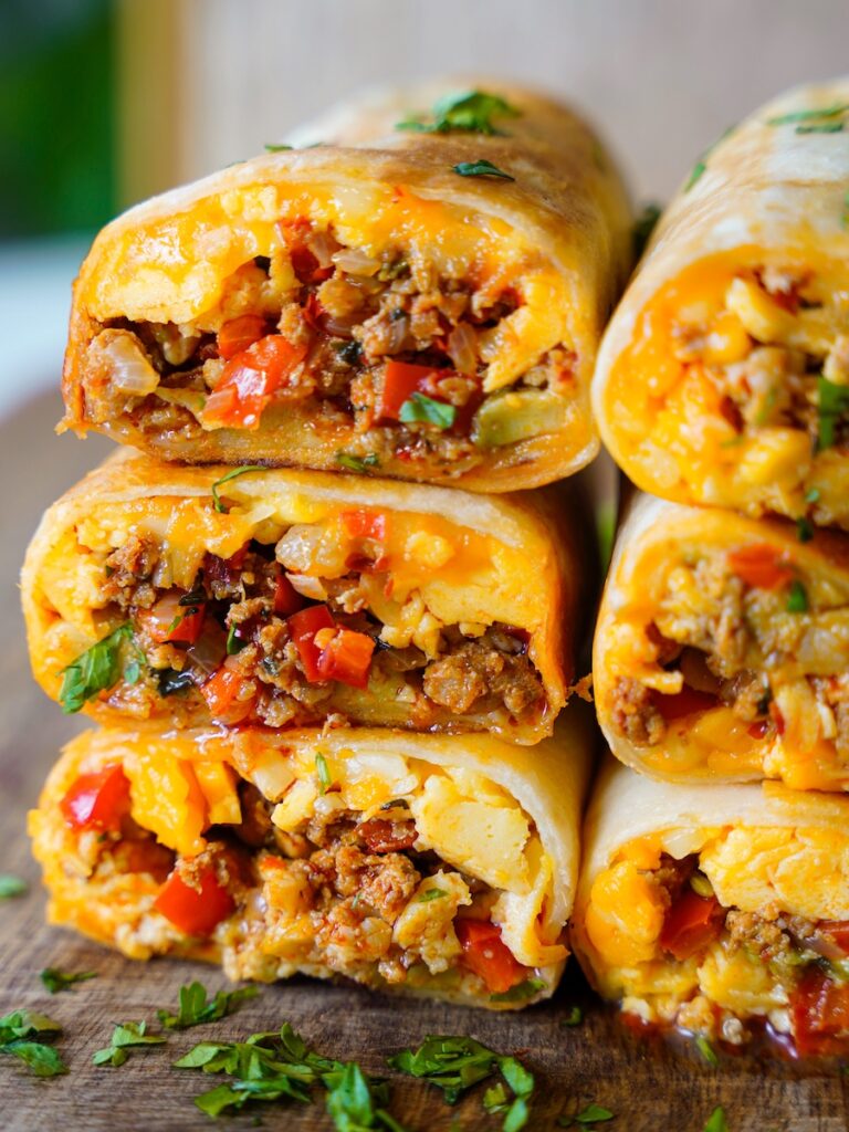 Chorizo Breakfast Burrito
